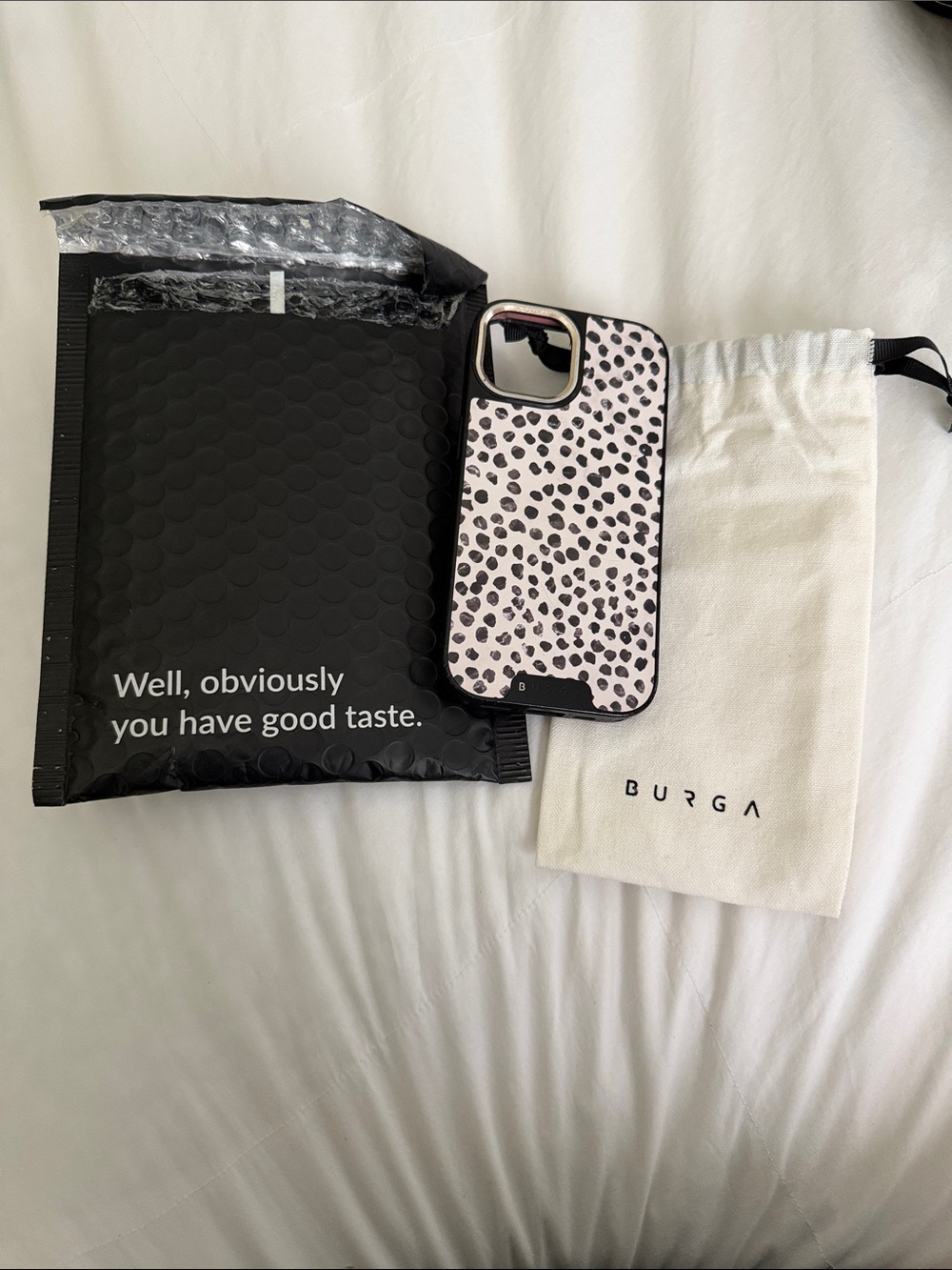 Burga Pink Leopard Print iPhone Case